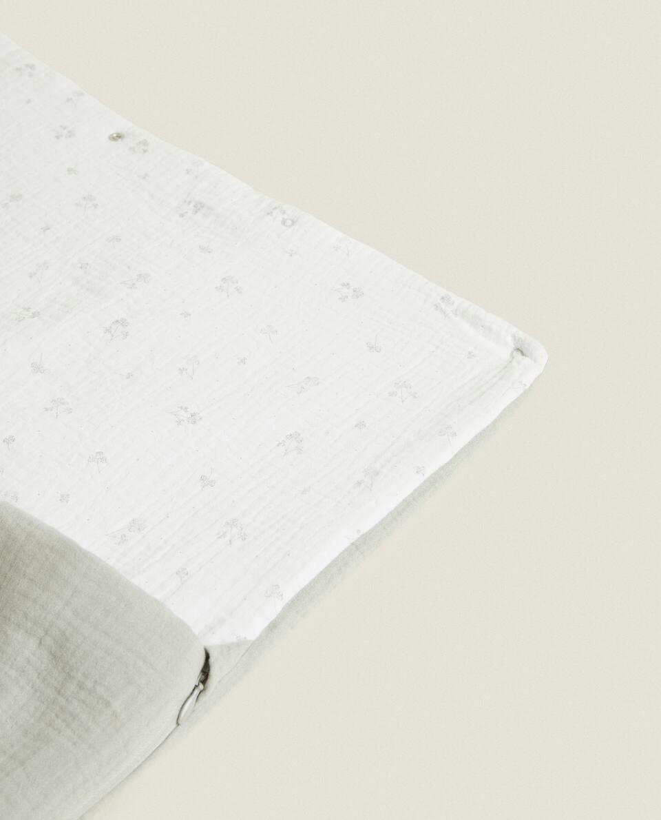 MUSLIN CLOVER CARRYCOT BABY WRAP