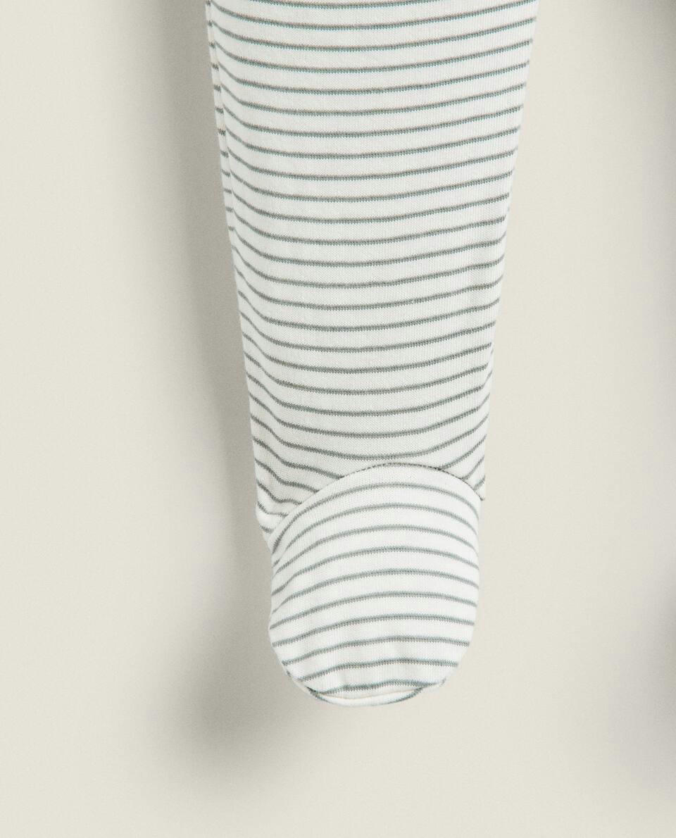 STRIPED BABY ROMPER