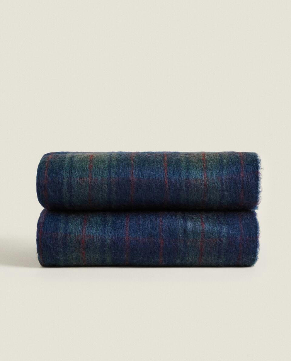TARTAN CHECK BLANKET