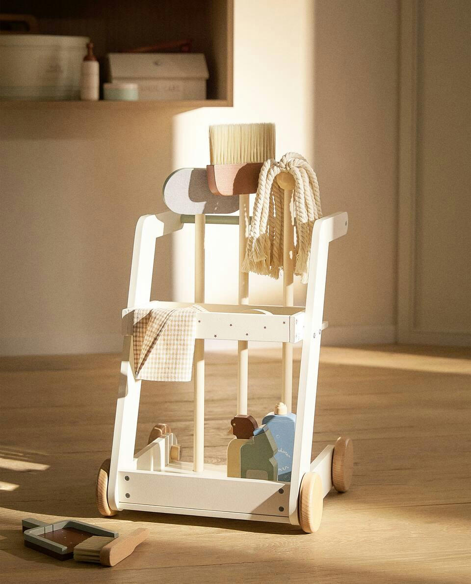TOY CLEANING TROLLEY SET