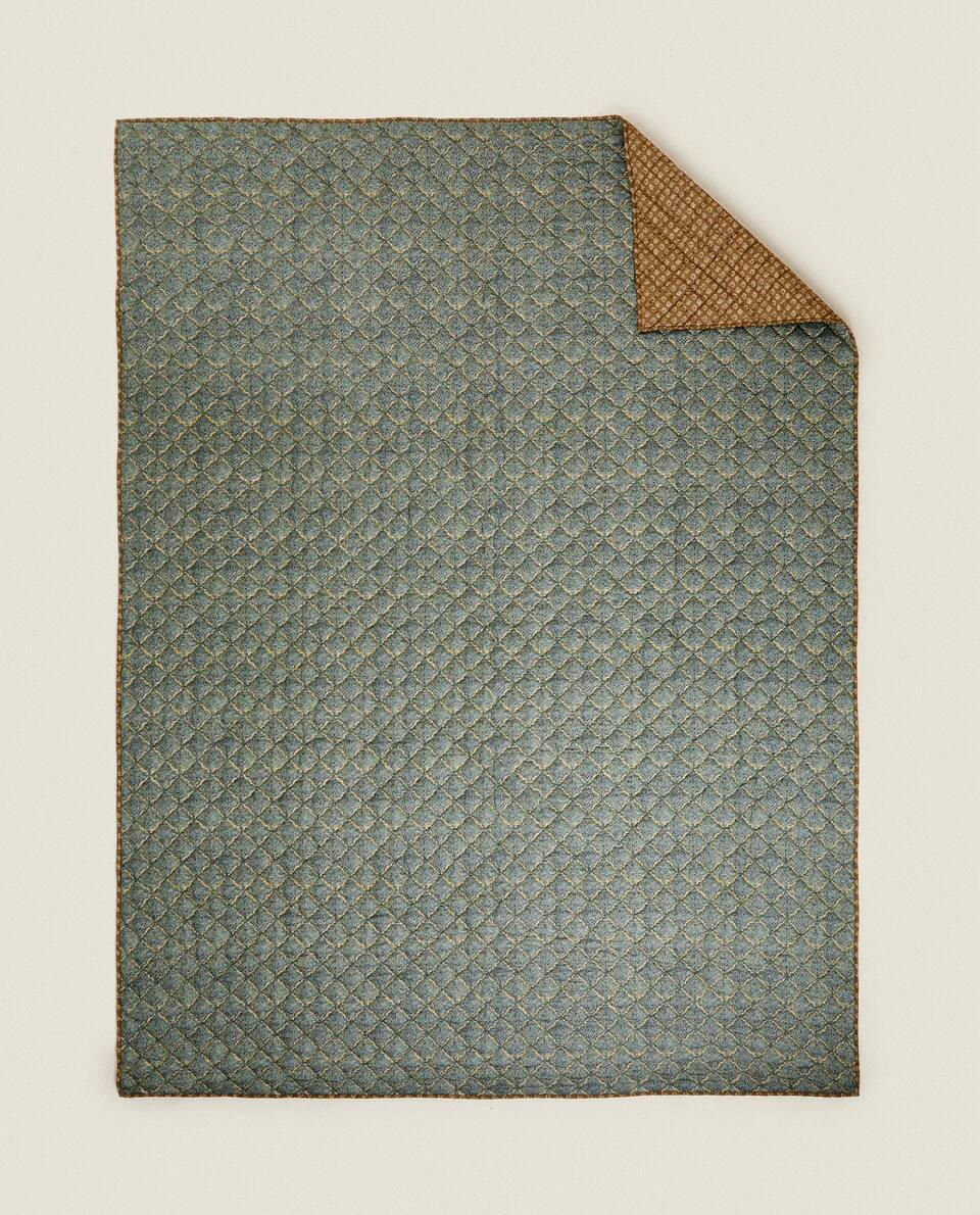 PRINTED QUILTED BLANKET