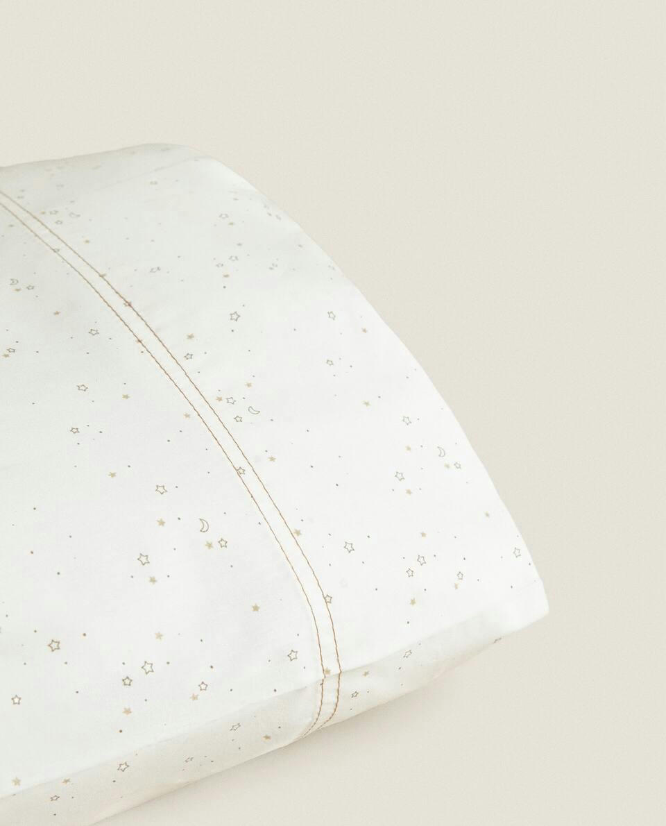 MOONS AND STARS PILLOWCASE