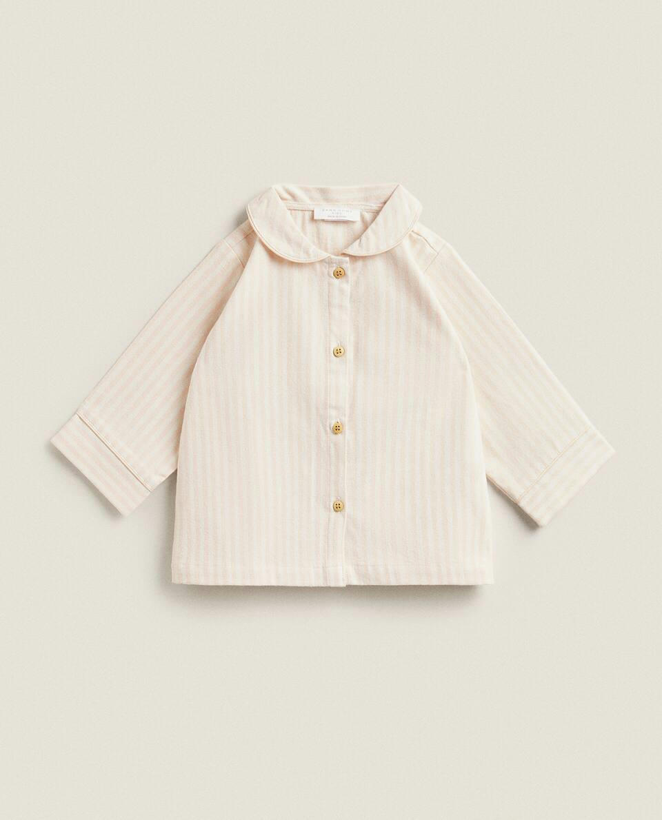 KID’S STRIPED FLANNEL SET OF PYJAMAS