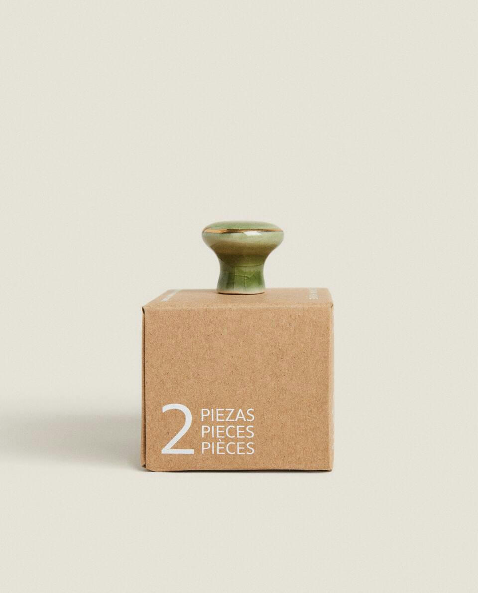 CERAMIC DOOR KNOB (PACK OF 2)