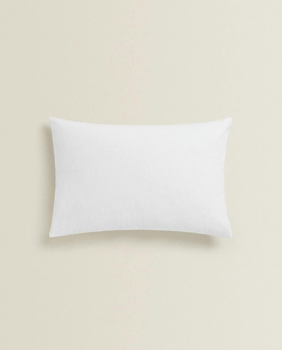 WATERPROOF COTTON TERRY PILLOW PROTECTOR
