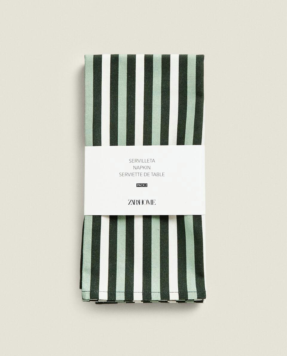 PACK OF FLORAL COTTON NAPKIN (PACK OF 2)