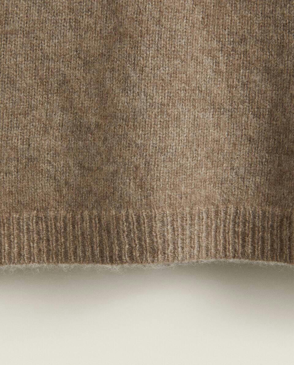 CROPPED CASHMERE SWEATER