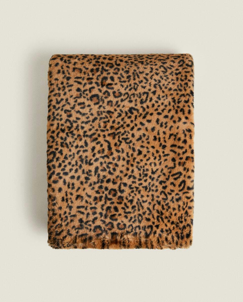 LEOPARD PRINT BLANKET