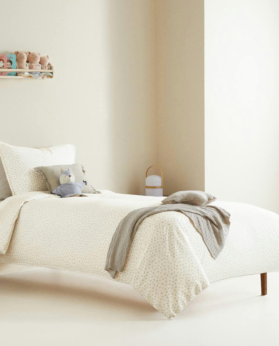 FLORAL PRINT FLAT SHEET