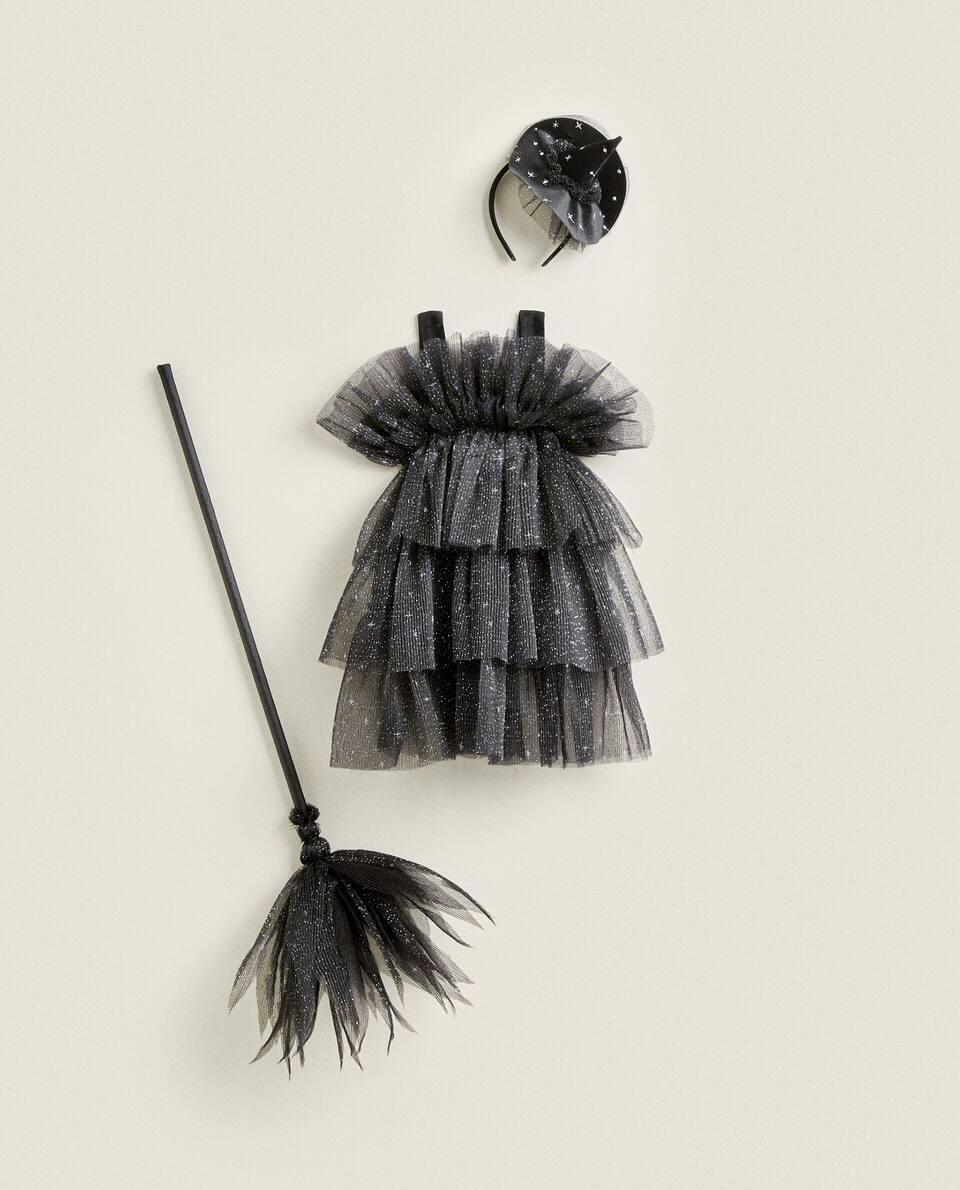 KIDS’ WITCH HALLOWEEN COSTUME