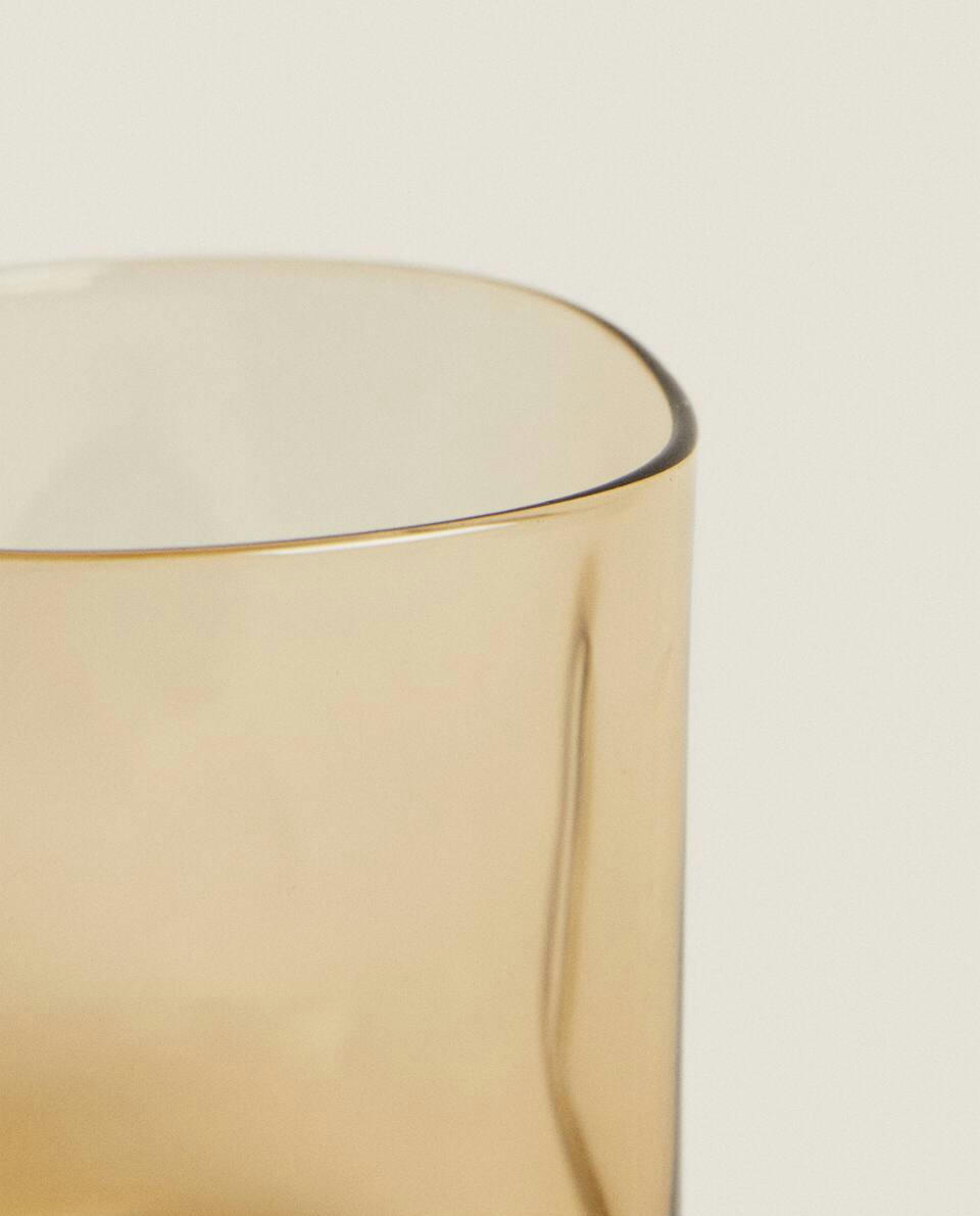 IRREGULAR GLASS TUMBLER