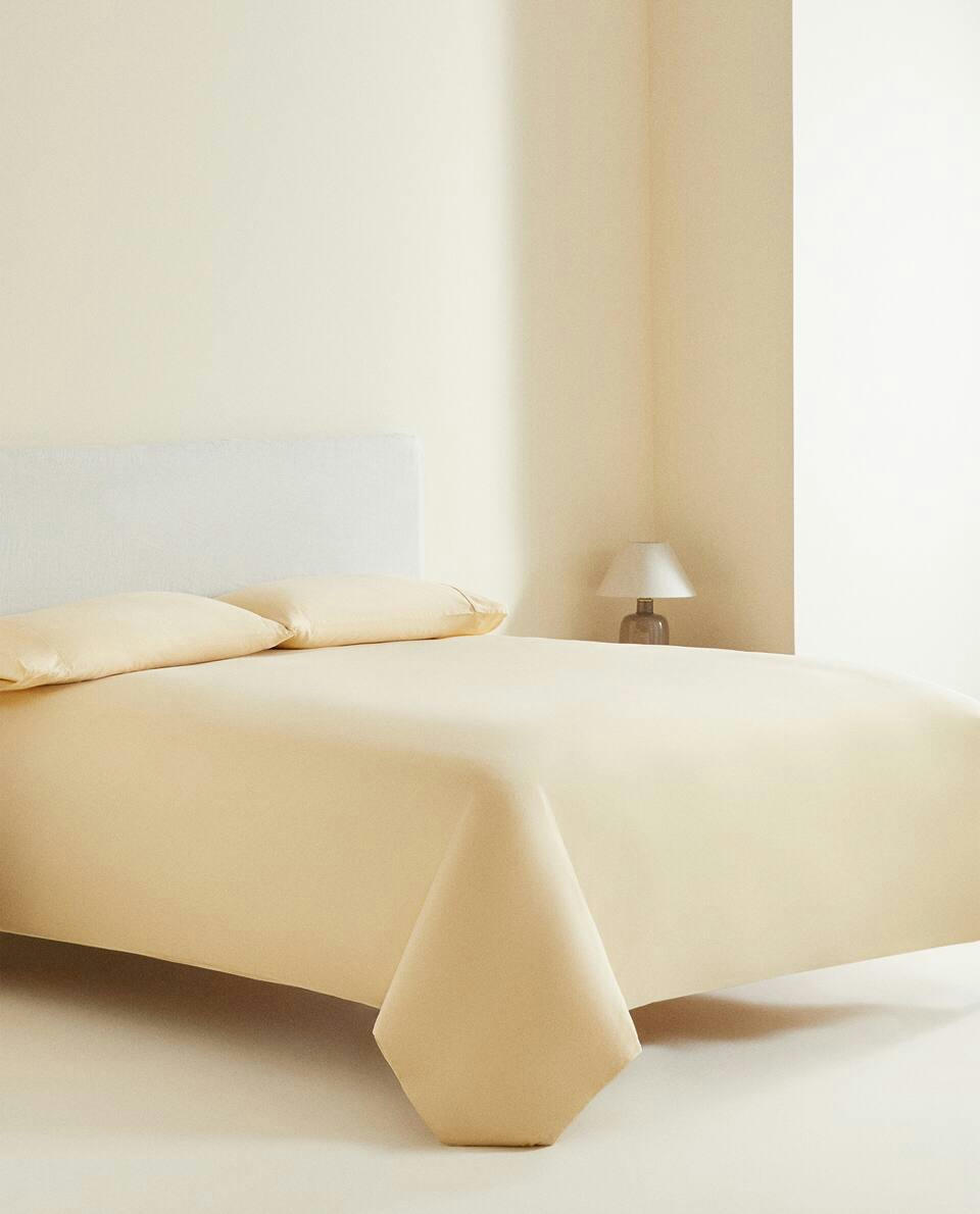 (300 THREAD COUNT) WASHED SATEEN DUVET COVER