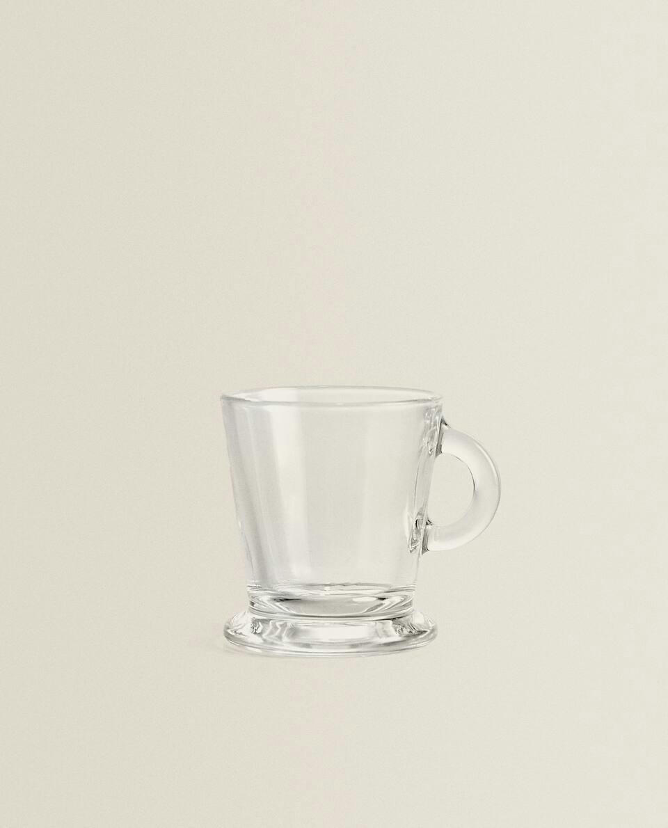 TRANSPARENT GLASS ESPRESSO CUP