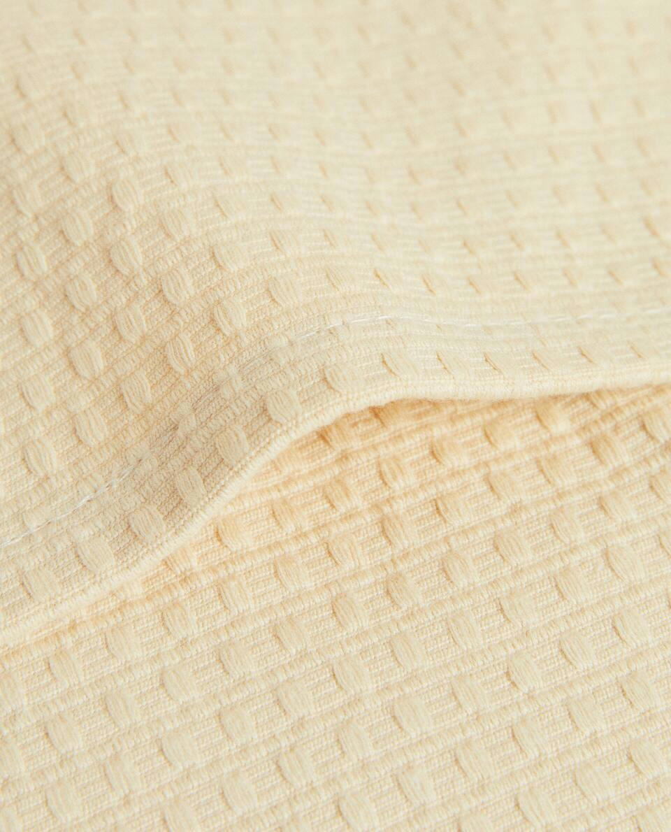 COTTON JACQUARD CUSHION