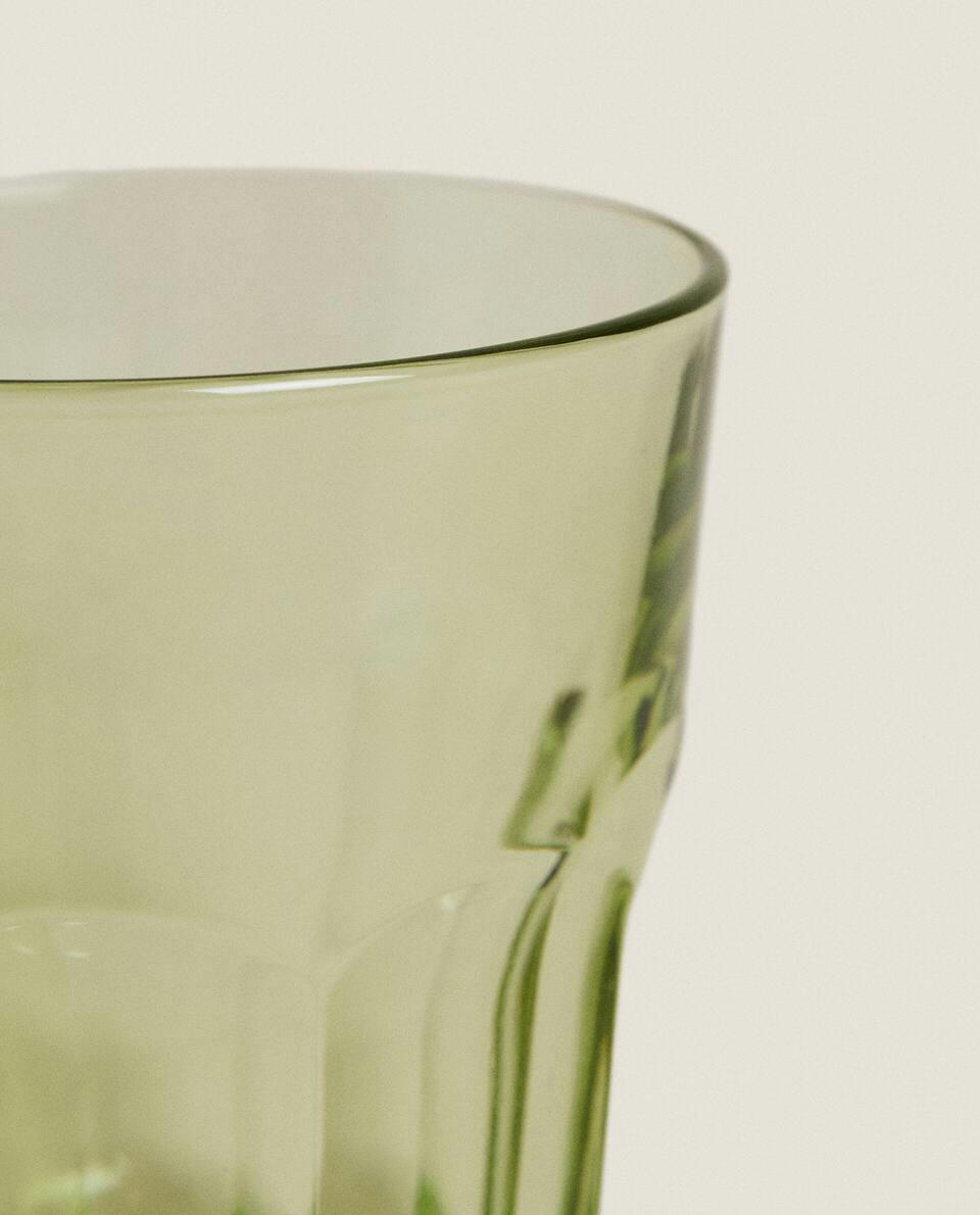 TRANSPARENT WATER GLASS