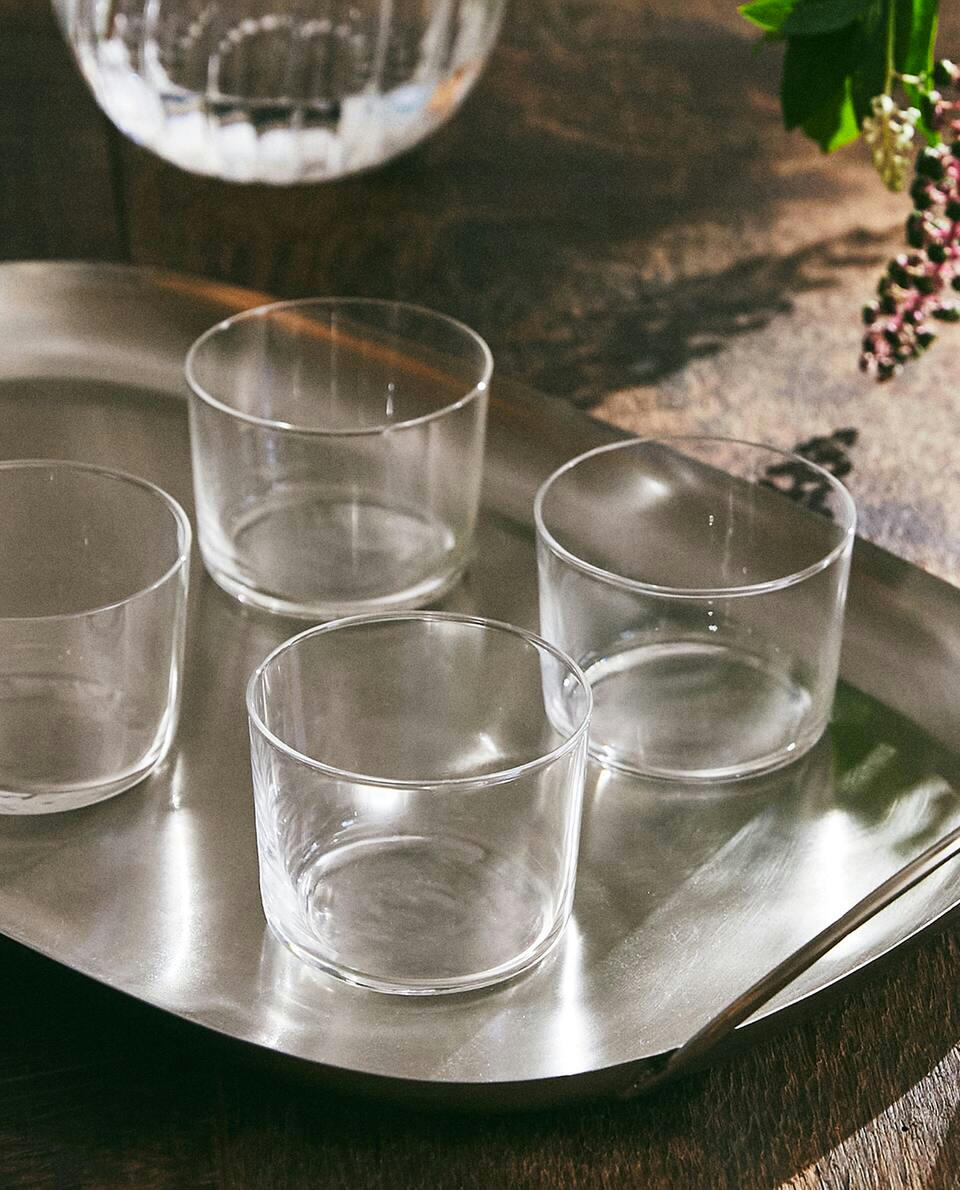 GLASS TUMBLER (PACK OF 4)