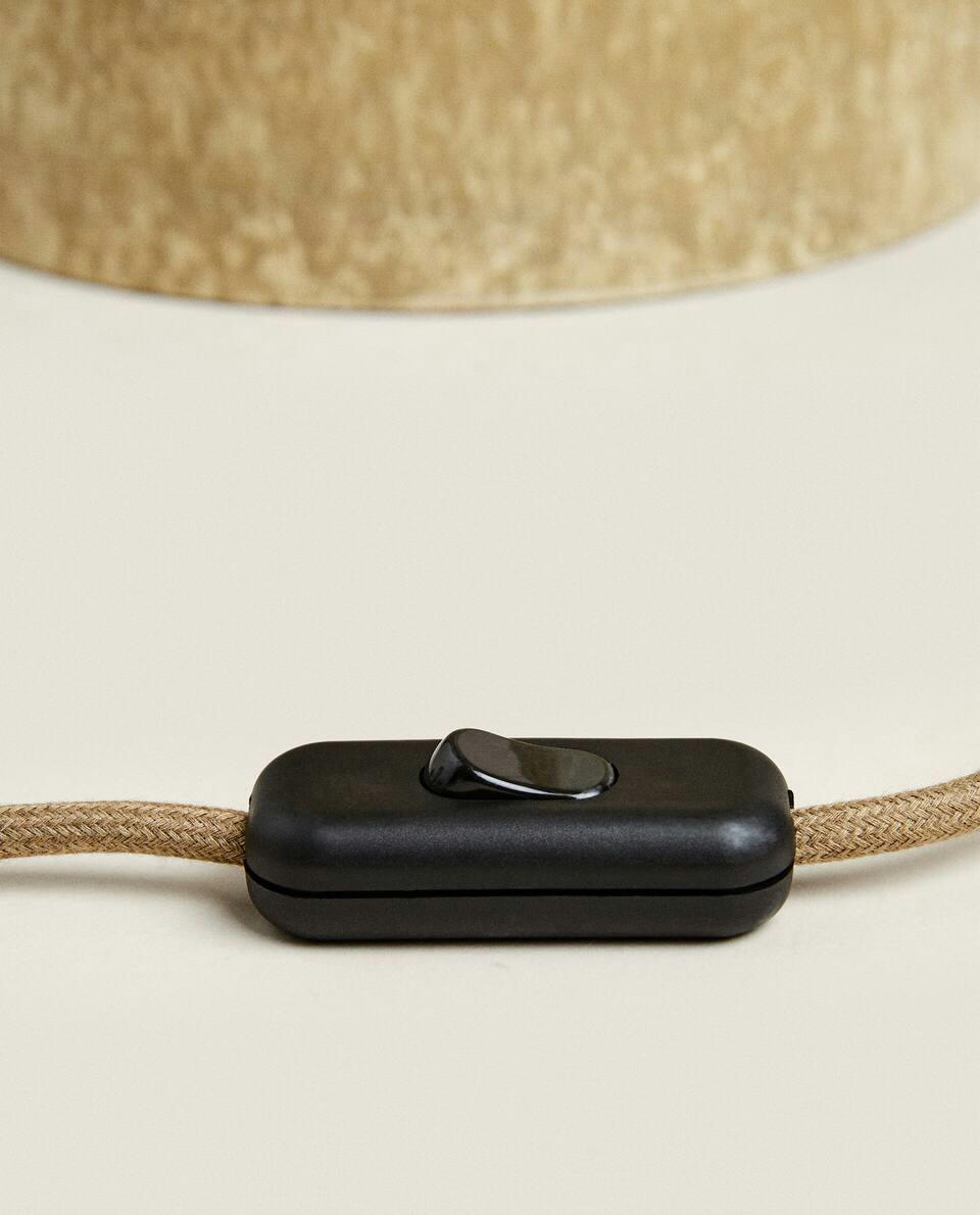 XL LAMP WITH CERAMIC STAND