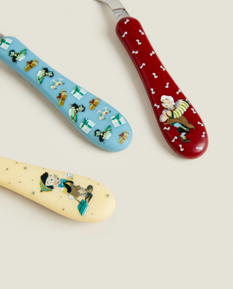 CHILDREN’S PINOCCHIO ? DISNEY CHRISTMAS CUTLERY SET