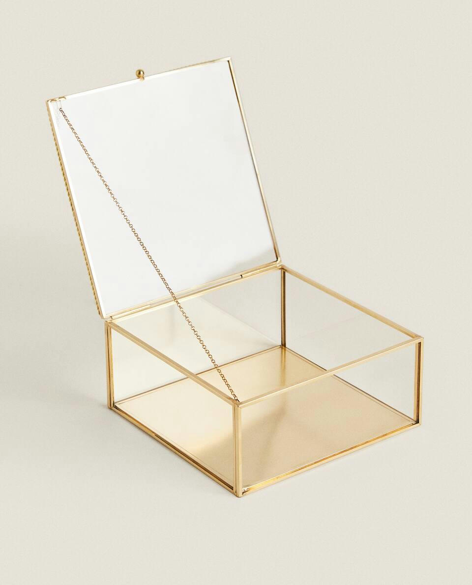 GOLD METAL BOX