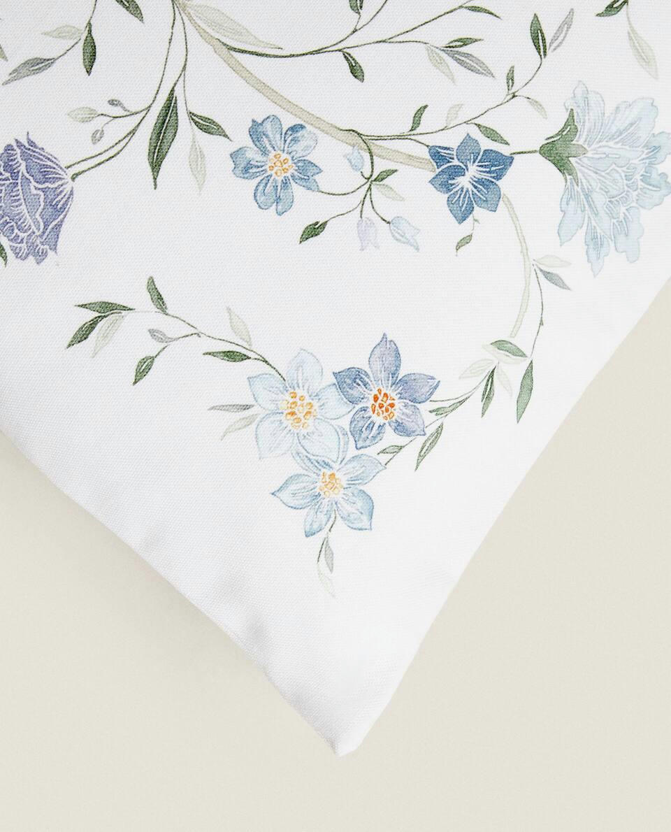 MINI FLORAL PRINT CUSHION COVER