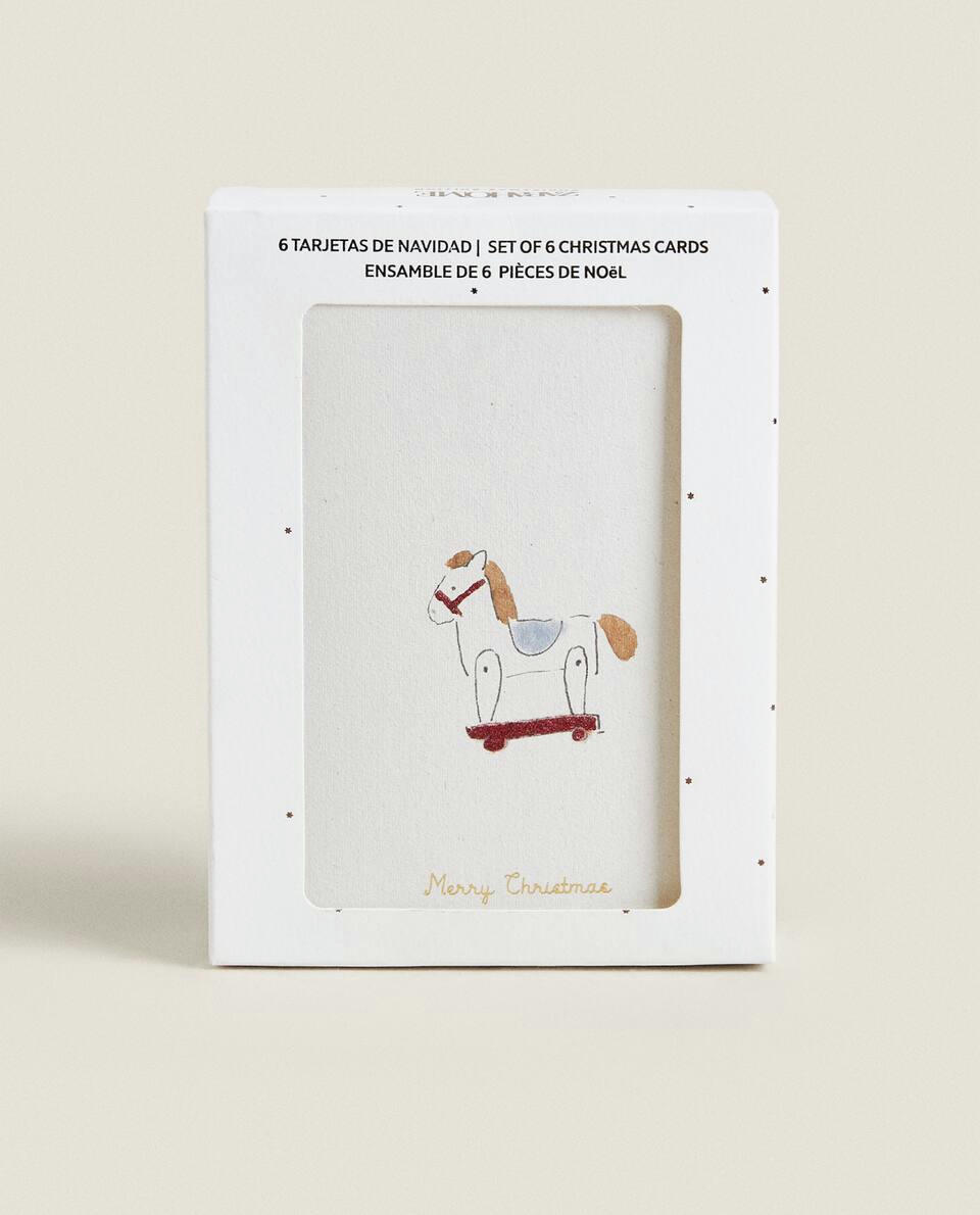 PACK OF CHILDREN’S CHRISTMAS POSTCARDS (PACK OF 6)