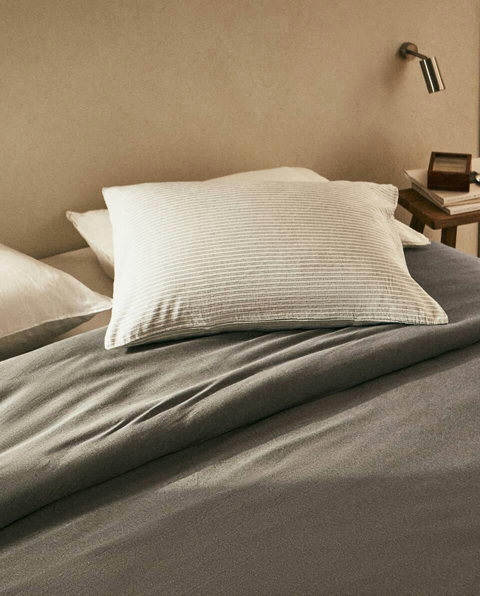 COTTON JERSEY DUVET COVER