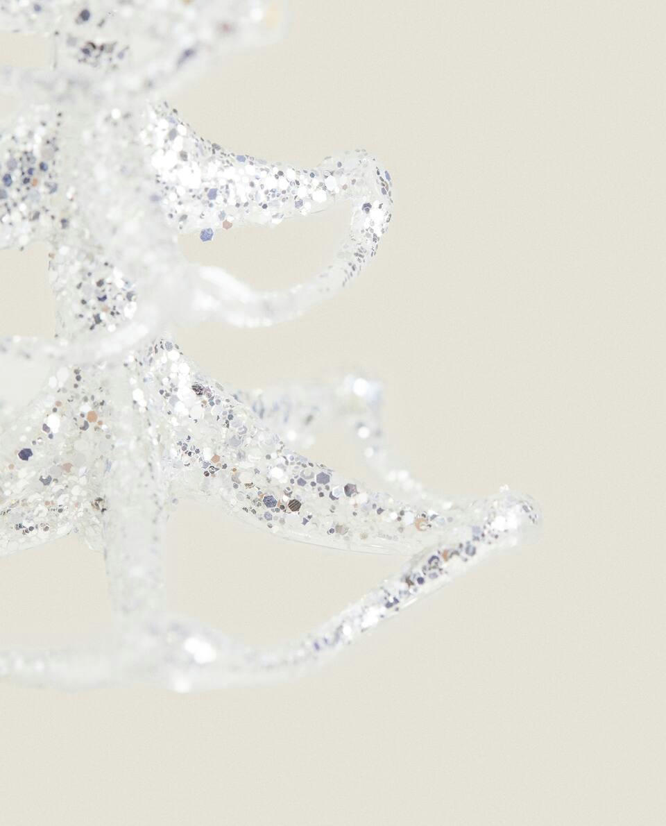 GLASS CHRISTMAS TREE DECORATION