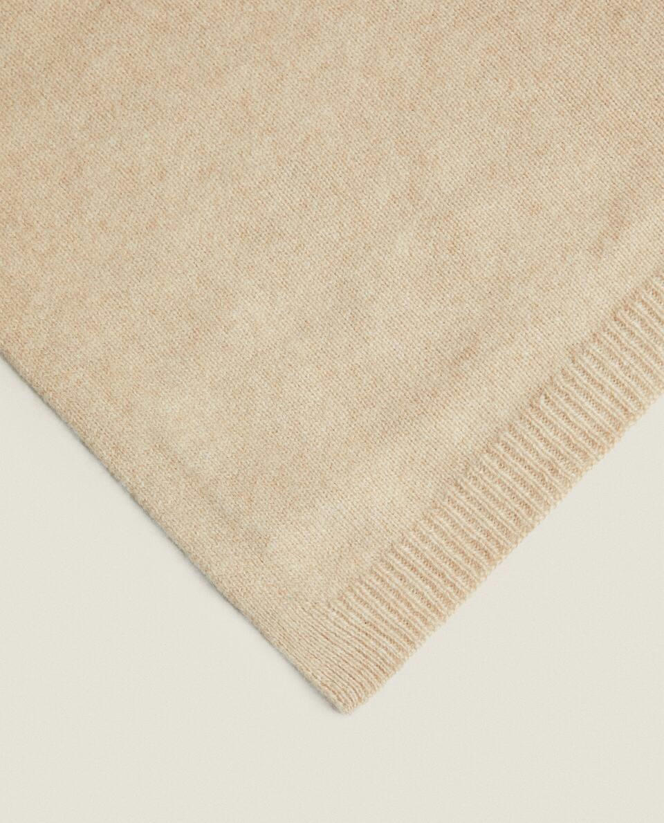 CASHMERE KNIT BLANKET
