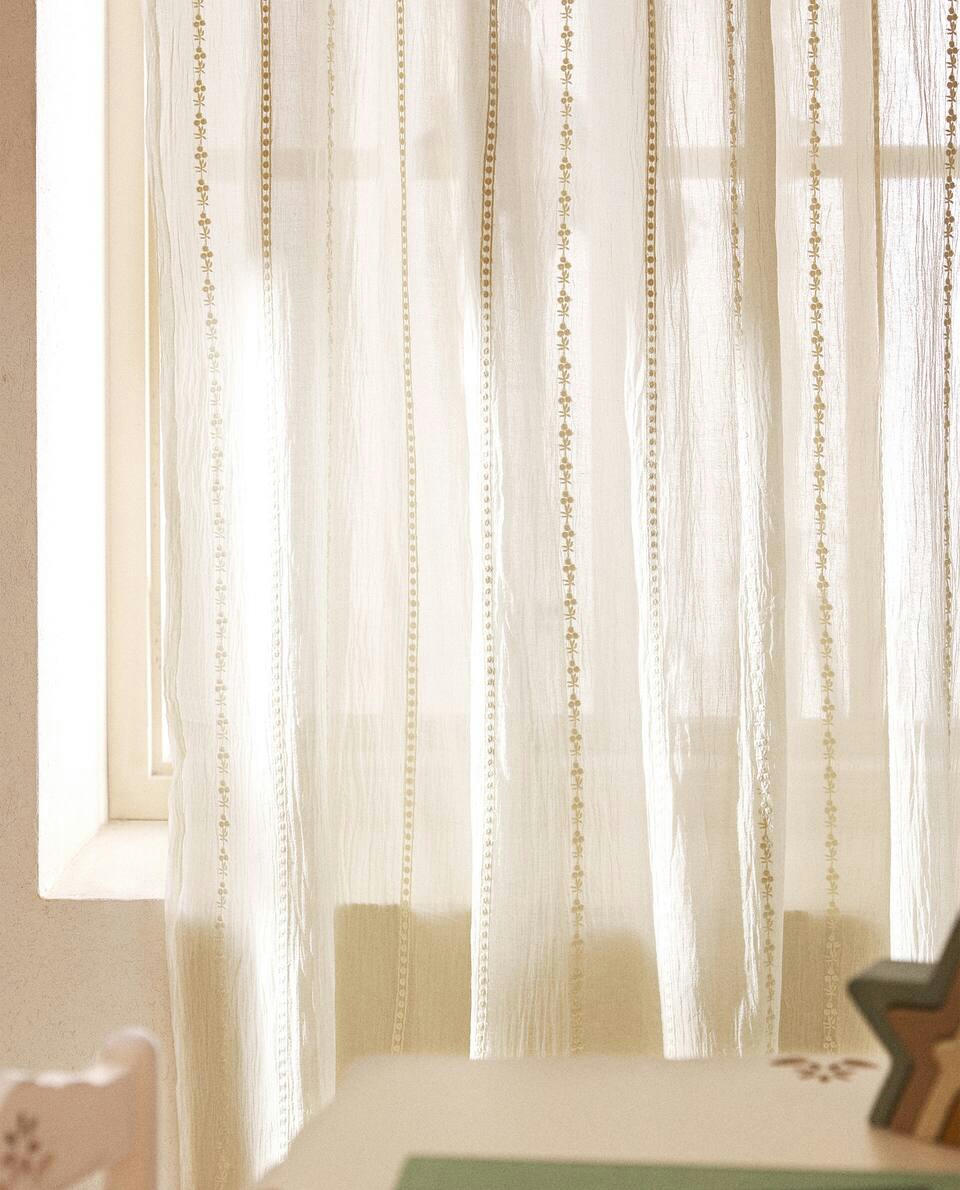 EMBROIDERED CURTAIN
