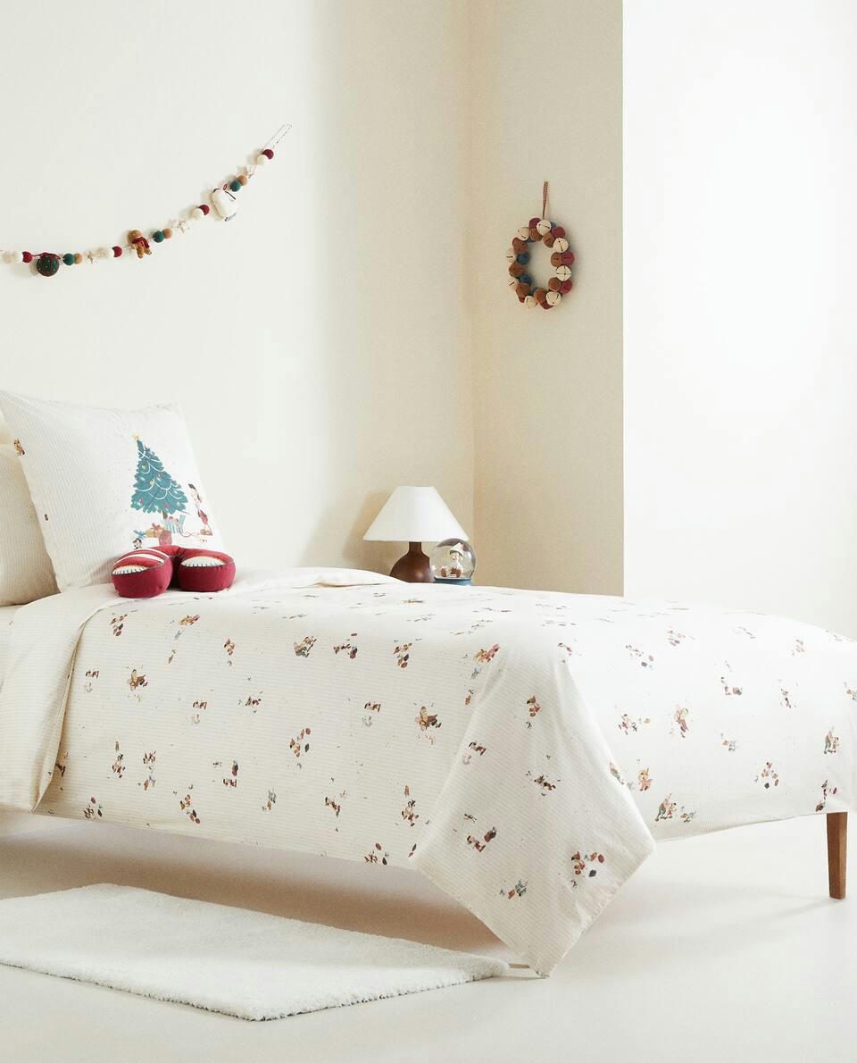 CHILDREN’S PINOCCHIO ? DISNEY CHRISTMAS COTTON FITTED SHEET