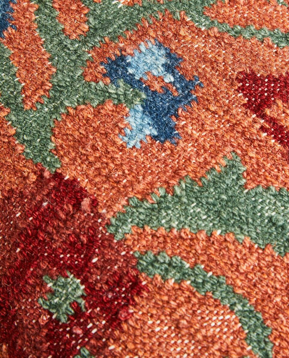 FLORAL PRINT CUSHION COVER