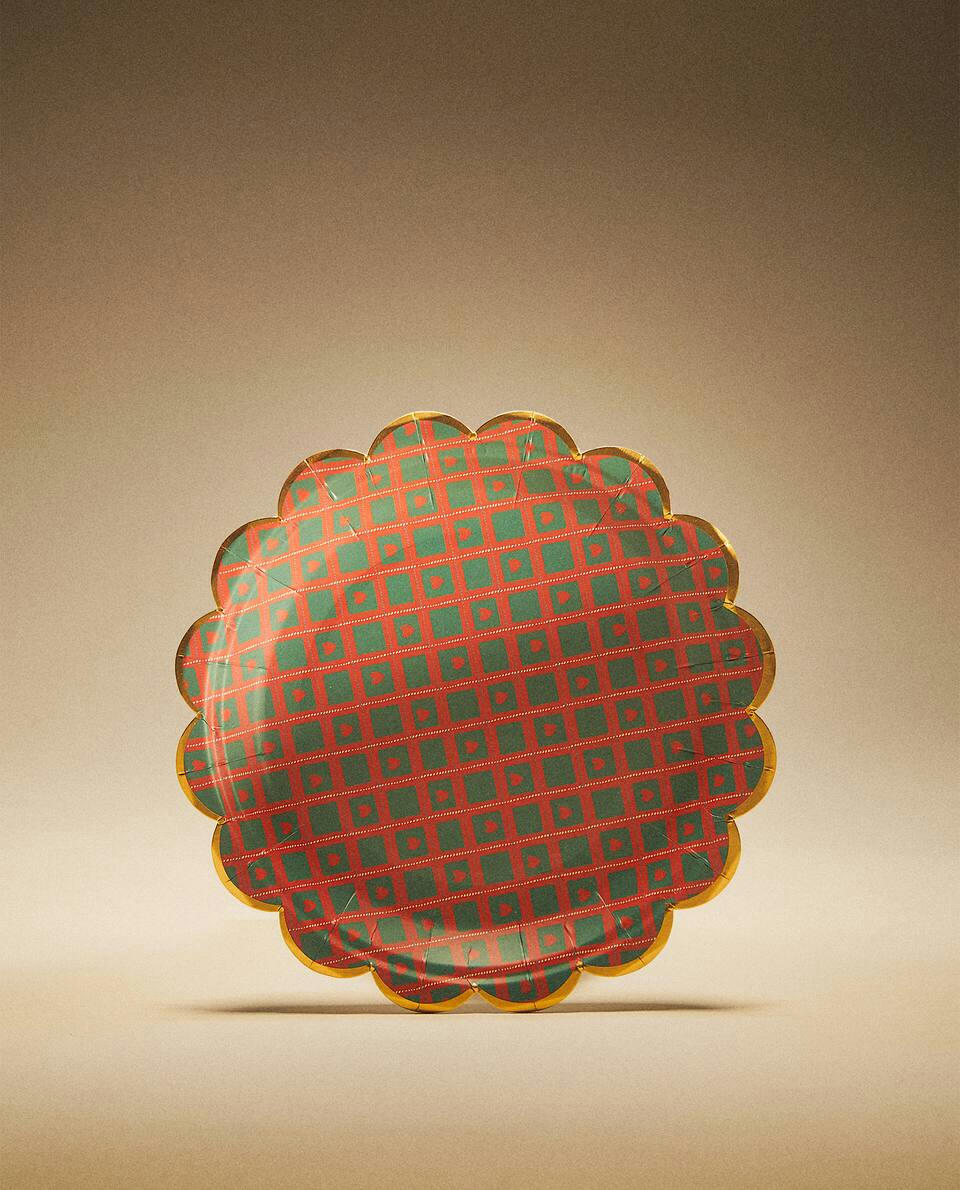 PACK OF CHILDREN’S CHRISTMAS PAPER PLATES (PACK OF 12)