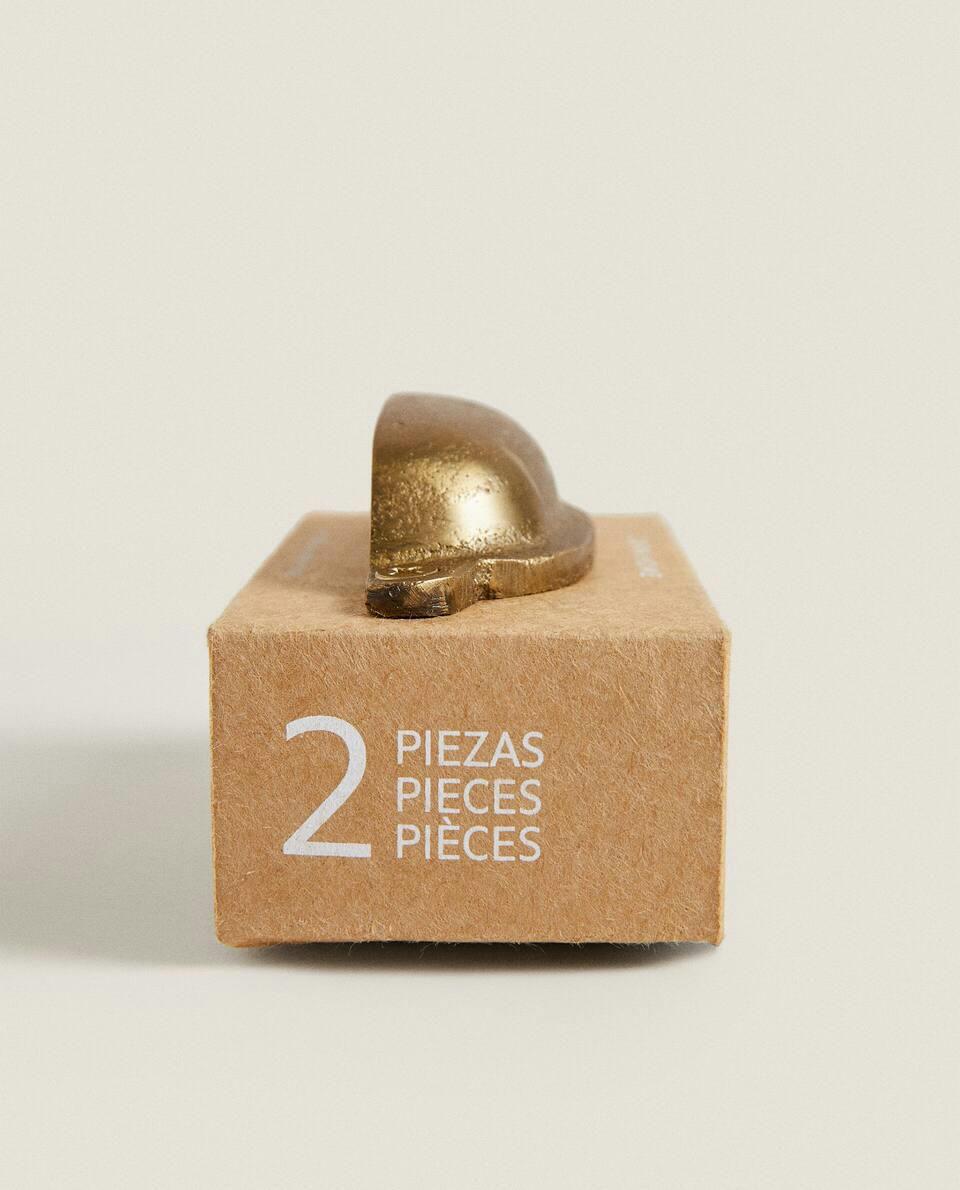 ELONGATED METAL DOOR KNOB