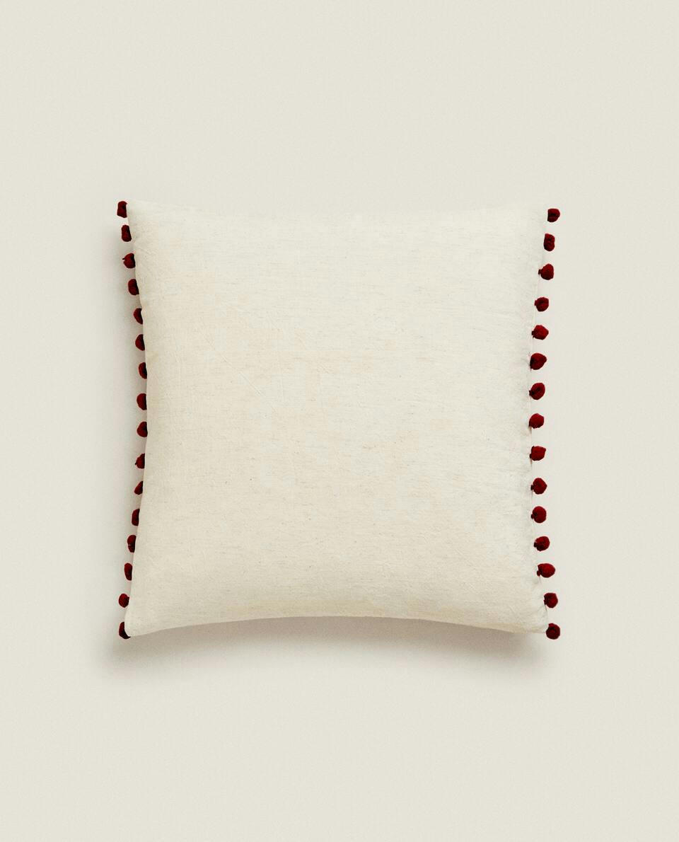 CHILDREN’S CHRISTMAS HOUSE CUSHION COVER