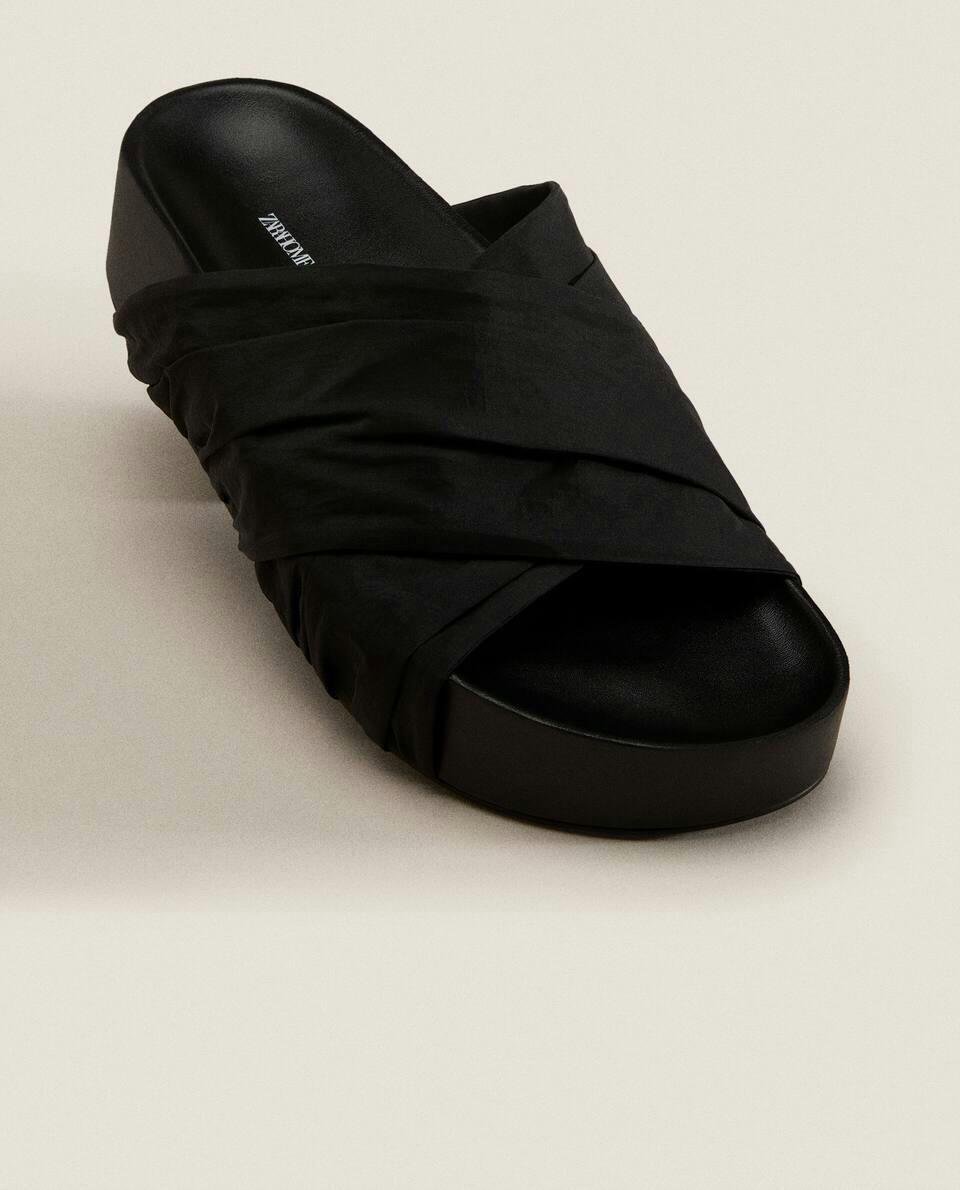 CROSSOVER FABRIC WEDGES