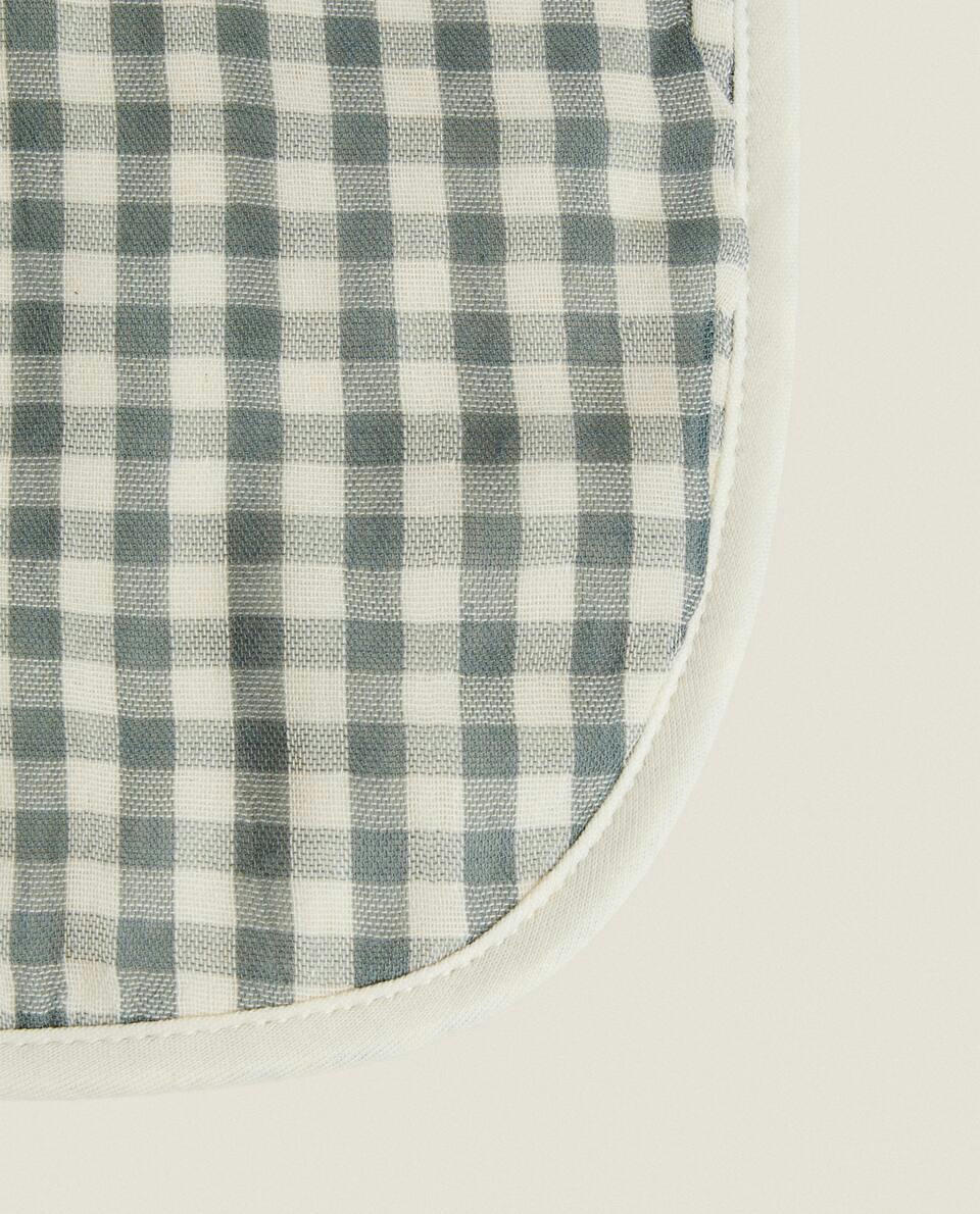GINGHAM BIB