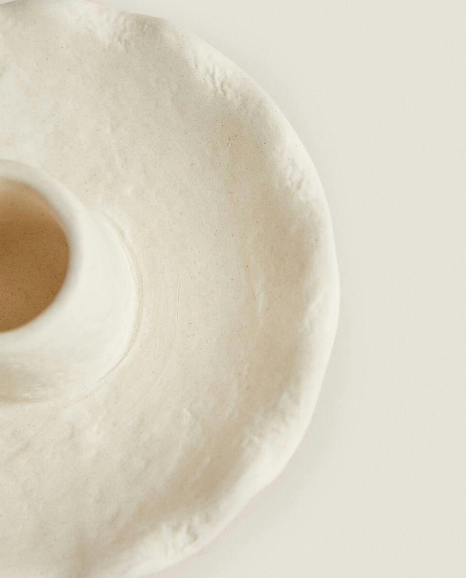 ROUGH-TEXTURE CANDLESTICK