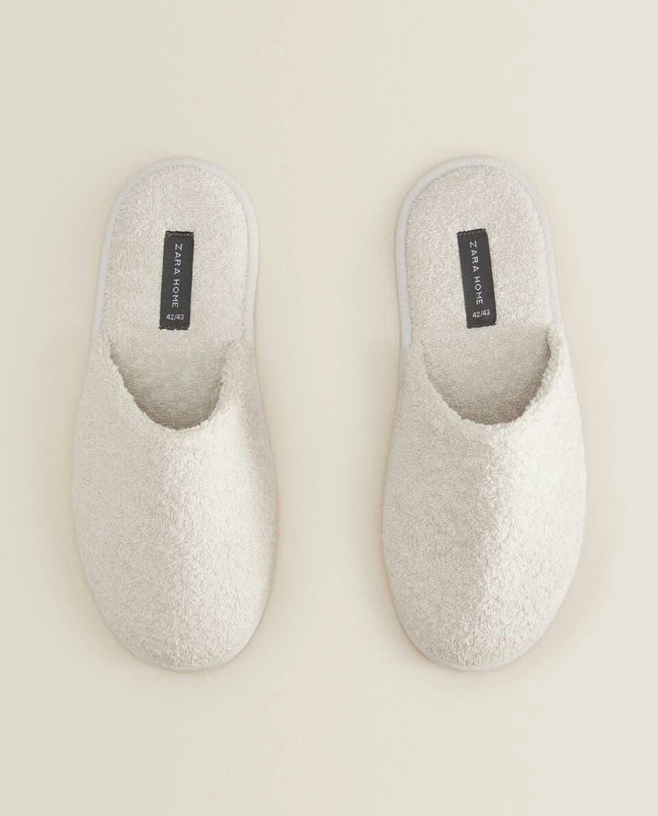 TERRY BATHROOM SLIPPERS
