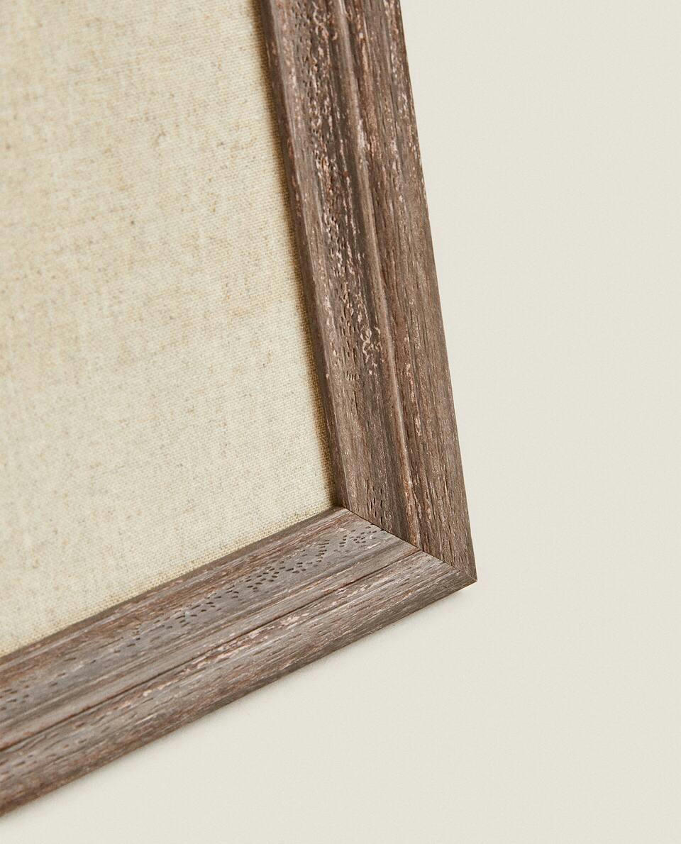 DARK WOODEN FRAME
