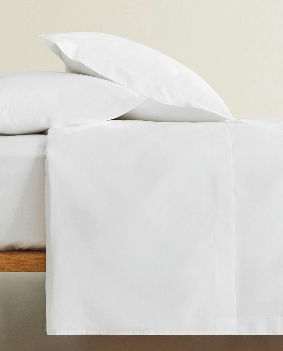 (500 THREAD COUNT) COTTON PERCALE DUVET COVER