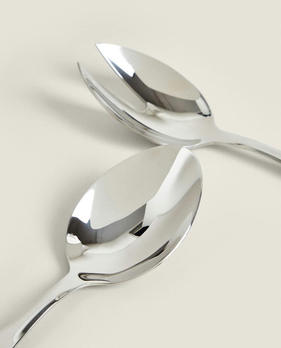 PACK OF STAINLESS STEEL SERVERS (PACK OF 2)