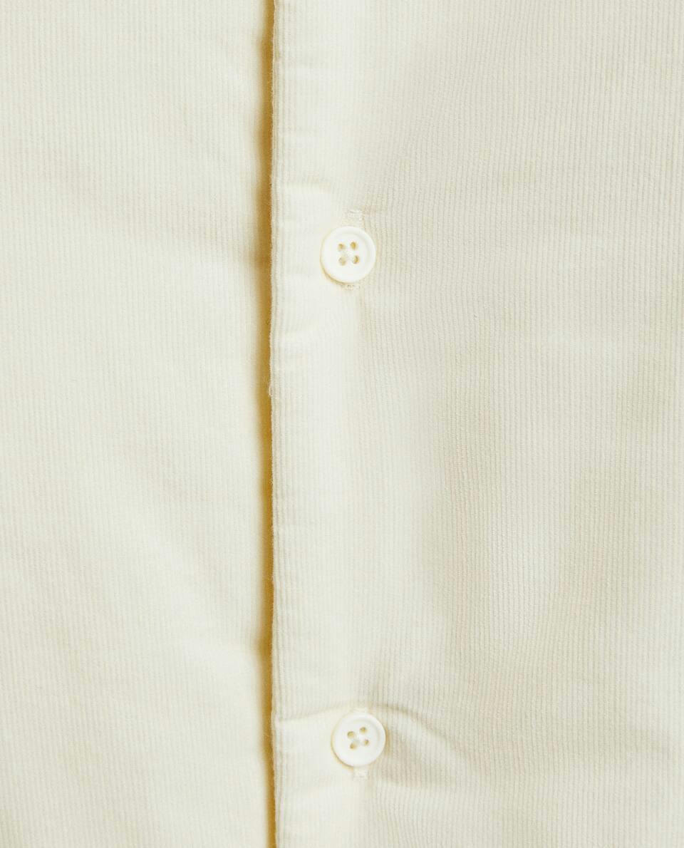 QUILTED CORDUROY ROMPER