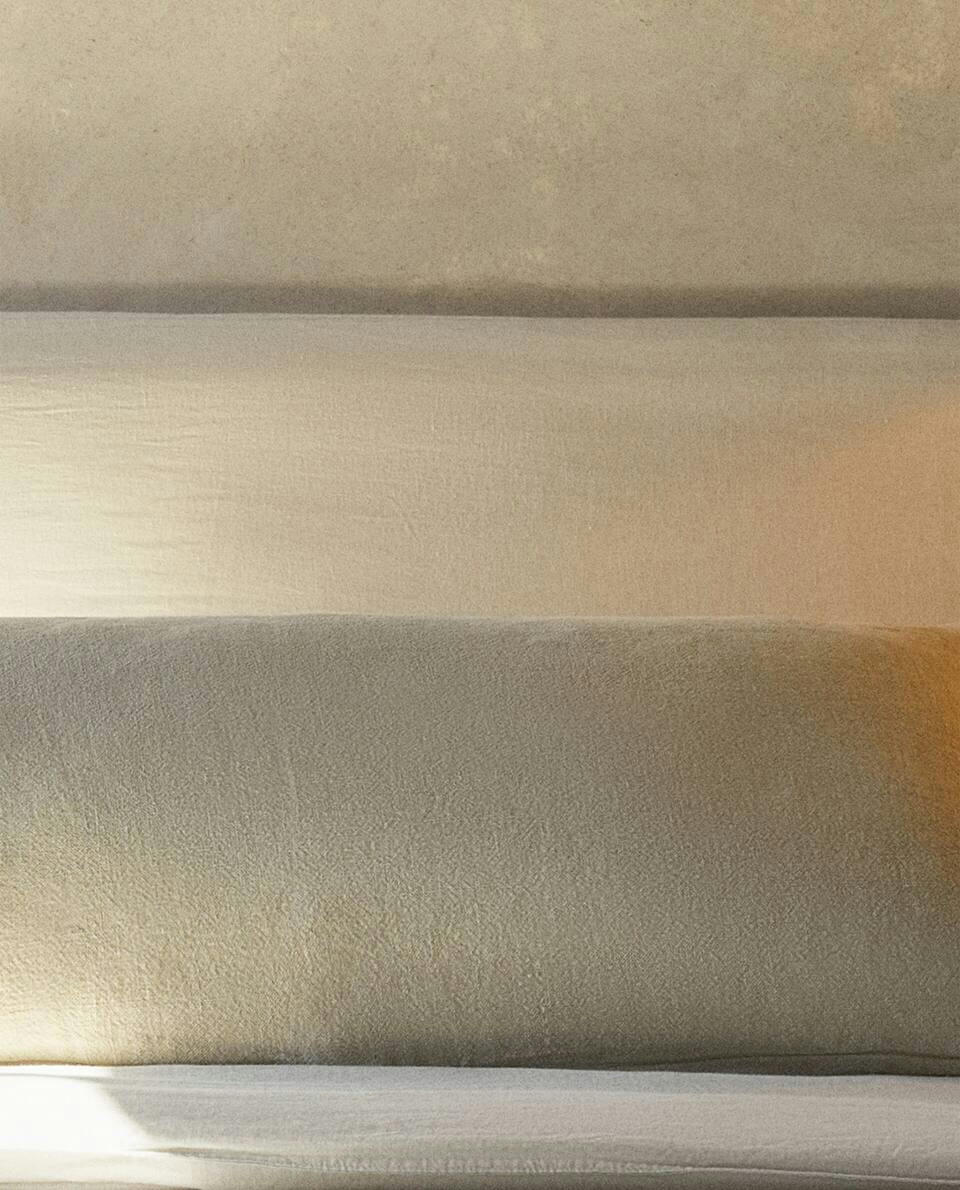 WASHED LINEN CUSHION COVER