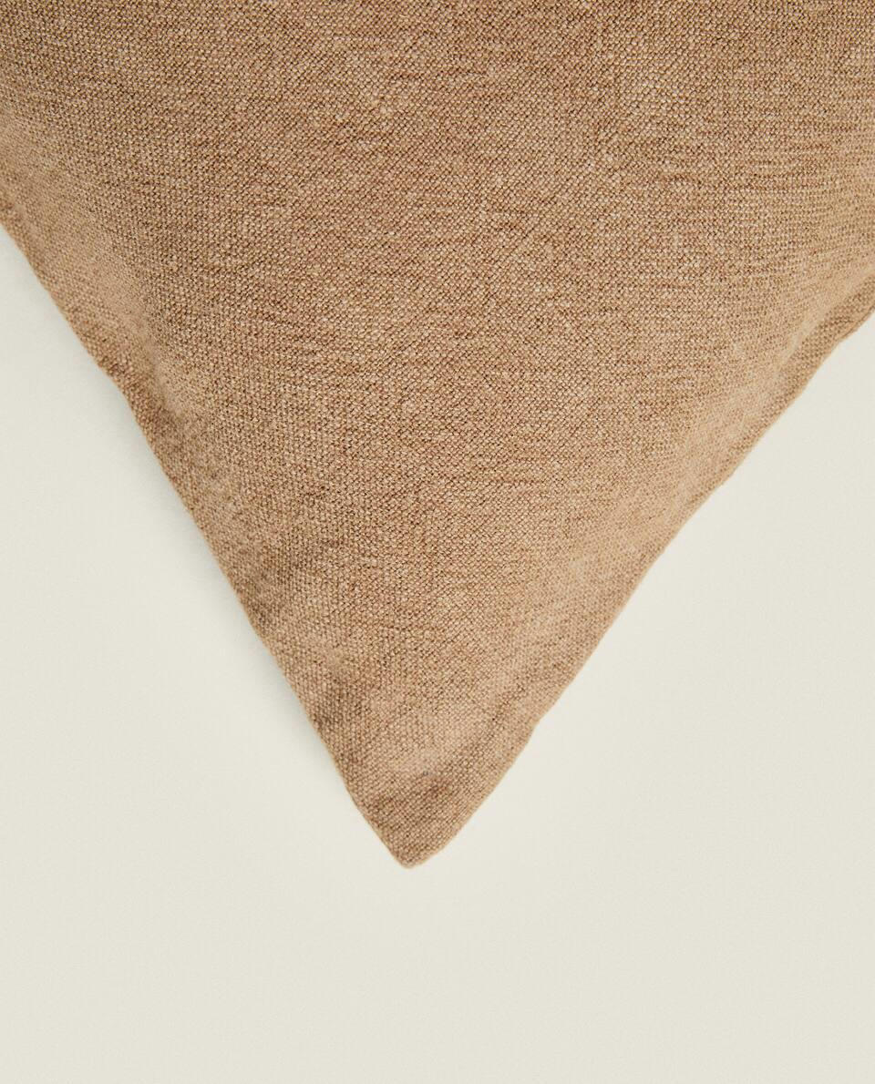 WASHED LINEN CUSHION COVER