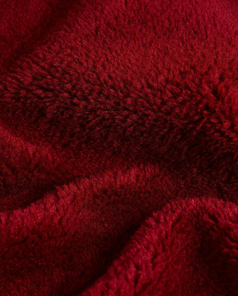 FAUX SHEARLING CHRISTMAS BLANKET
