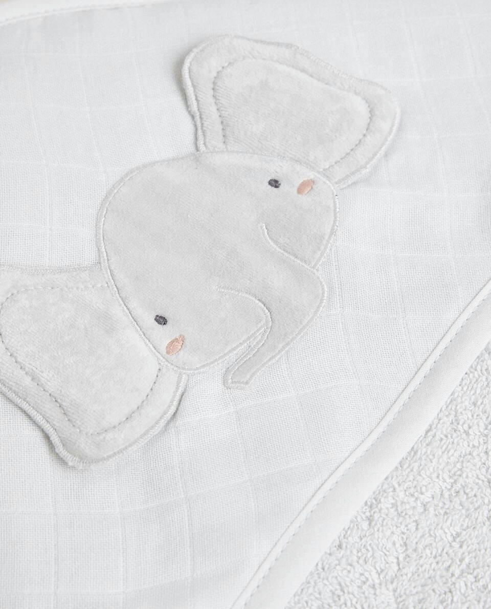 ELEPHANT COTTON TERRY CAPE