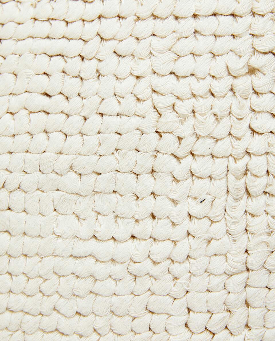 TASSEL CUSHION COVER