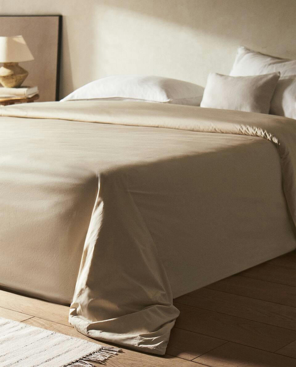 (300 THREAD COUNT) COTTON PERCALE DUVET COVER