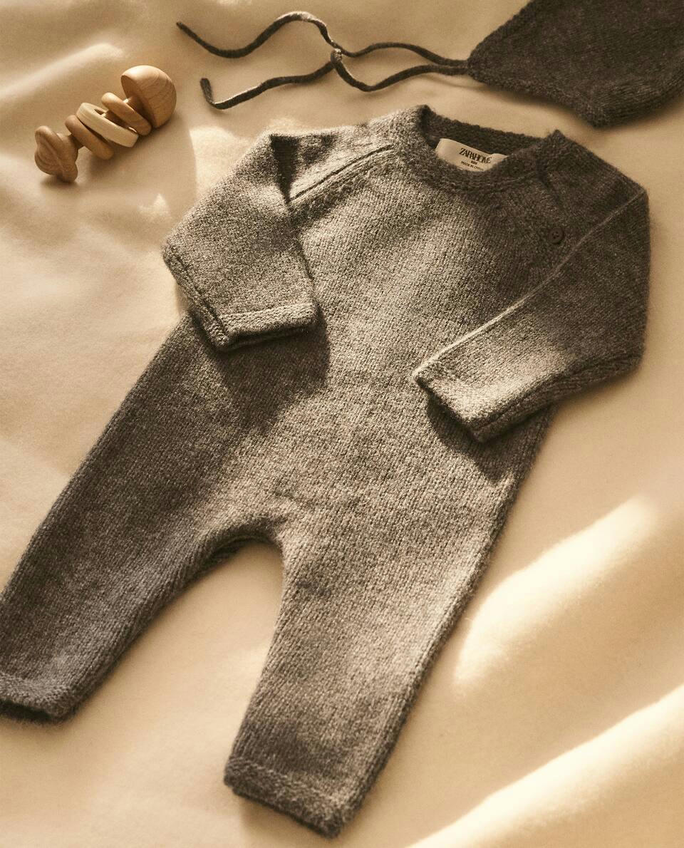 CASHMERE BABY ROMPER