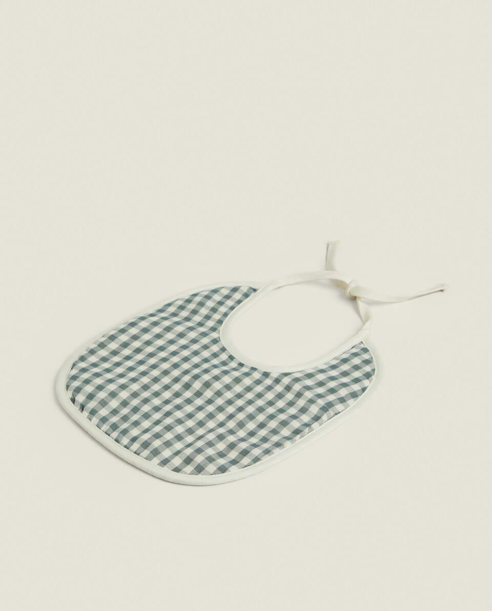 GINGHAM BIB